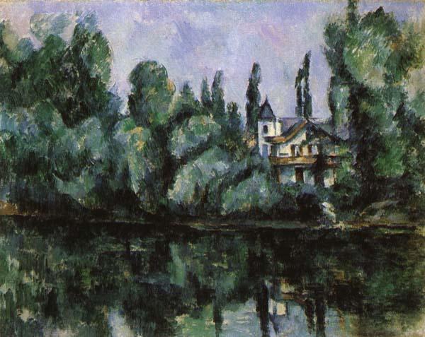 Paul Cezanne The Banks of the Marne